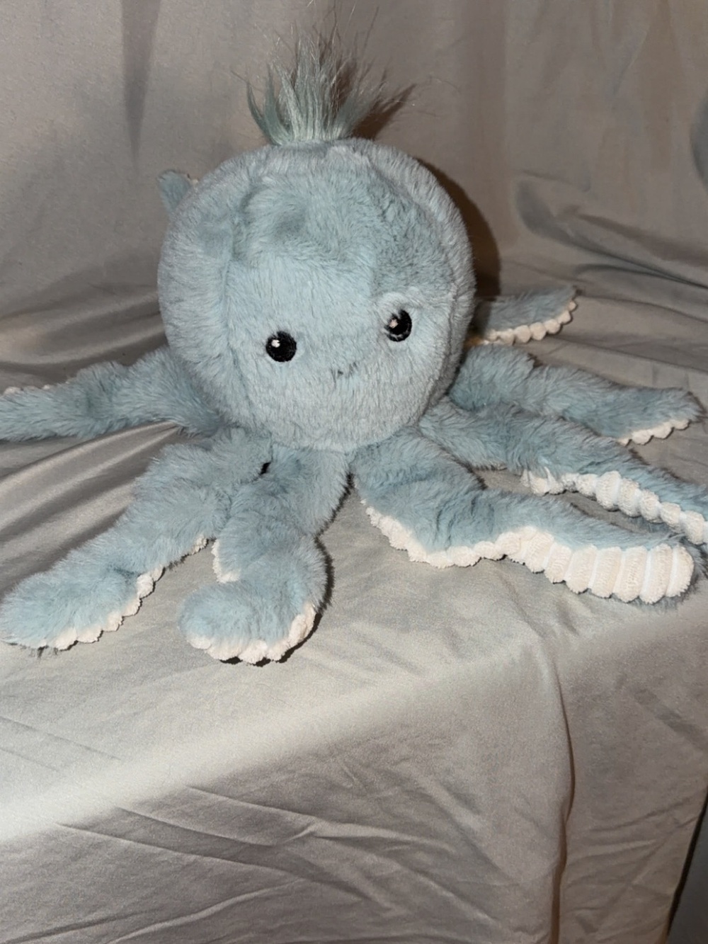 Mon Ami Plush Octopus Soft Toy - Light Blue